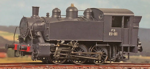 BLACKSTAR BS00012S - Locomotiva a vapore 831 ex USATC, FS, ep.III **ED.LIM. DIG. SOUND**