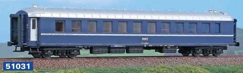 ACME 51031 - carrozza letti Tipo Ub, SNCF, ep.IV-V