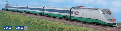 ACME 70150 - Set Treno ETR500 di prima serie, FS, ep.V-VI **ILLUM.**
