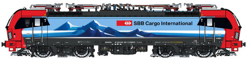 LS MODELS 17114 - Locomotiva elettrica Vectron BR 193 "Bergdesign", SBB Cargo, ep.VI