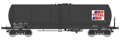 REE MODELES WB-592 - Cisterna tipo ANF lunga "TOTAL", SNCF, ep.V-VI