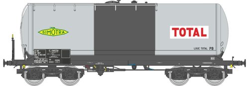 REE MODELES WB-589 - Cisterna tipo ANF corta "SIMOTRA TOTAL", SNCF, ep.IV