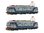 RIVAROSSI HR2875 - set di 2 locomotive elettriche E.633 serie 200, FS, ep.IV-V