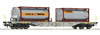 ROCO 77340 - Carro per trasporto container tipo Sgns, AAE, ep.VI