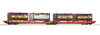 ROCO 77389 - Carro a doppia tasca articolato "Megatrailer T3000e" tipo Sdggmrs 738 Rail Cargo, ep.VI