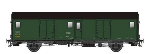 MODELS WORLD MW30312 - Bagagliaio Tipo Dqd2m, SNCF, ep.IIIb
