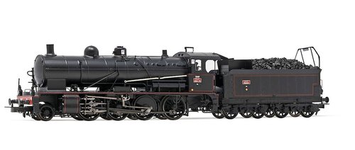JOUEF HJ2405 - locomotiva a vapore tipo 140 C, SNCF, ep.III **BLACK!**