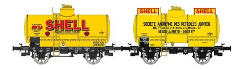 REE MODELES WB-705 - Set di 2 carri cisterna SHELL JUPITER, PLM, ep.II