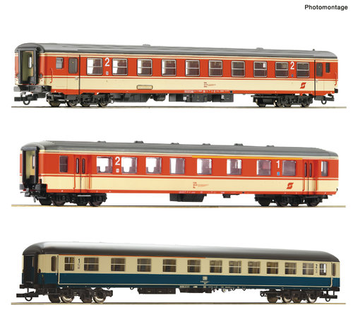 ROCO 74051 - Set n°1 treno espresso "E 712", ep.IV