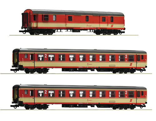 ROCO 74052 - Set n°2 del treno espresso "E 712", OBB, ep.IV