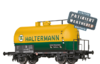 BRAWA 50042 - Carro cisterna "HALTERMANN" patinato, DB, ep.III **ED.LIM.**