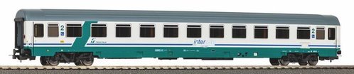 PIKO 58545 - Carrozza 2a classe tipo Eurofima "Intercity Plus", TI, ep.VI