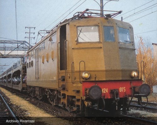 RIVAROSSI HR2874 - Locomotiva elettrica E424, FS, ep.V