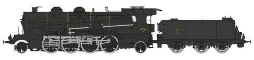 REE MODELES MB-159S - Locomotiva a vapore 5-141 d, SNCF, ep.III **DIG. SOUND**