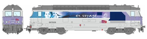 REE MODELES MB-169 - locomotiva diesel tipo BB 67000, SNCF, ep.V-VI