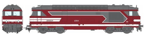 REE MODELES MB-171S - Locomotiva diesel tipo BB 67000, SNCF, ep.VI **DIG. SOUND FUMO**