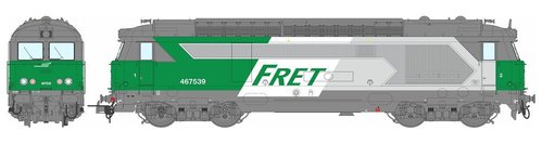 REE MODELES MB-168 - locomotiva diesel tipo BB 67000, SNCF, ep.V-VI