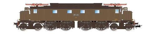 RIVAROSSI HR2901 - Locomotiva elettrica E428 prima serie, FS, ep.III