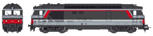 REE MODELES MB-153S - locomotiva diesel tipo BB 67000, SNCF, ep.V-VI **DIG. SOUND FUMO**