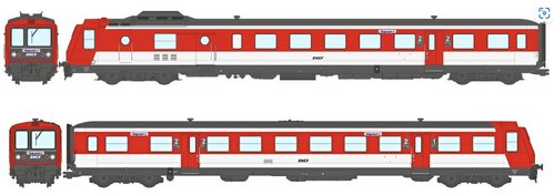 REE MODELES MB-191S - Convoglio RGP 1 modernizzato X 2700, SNCF, ep.IV **DIG. SOUND ILLUM.**