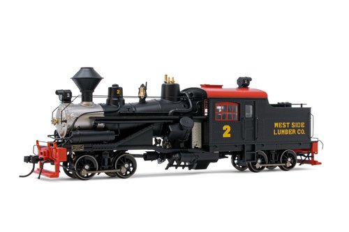 RIVAROSSI HR2880S - Locomotiva a vapore Heisler Westside Lumber Co. #2, ep.III **DIG. SOUND**