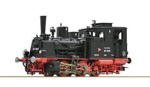 ROCO 70045 - Locomotiva a vapore gruppo 89.70-75, DR, ep.III